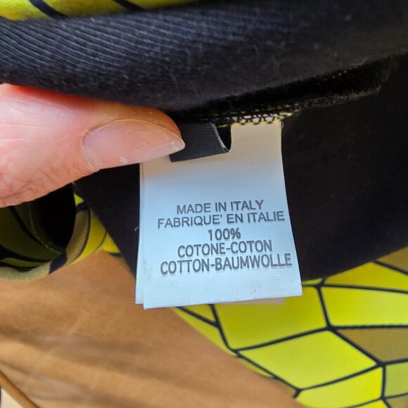 Mauna Kea Yellow Graphic Mini Dress S (Unique! Perfect for music festival!) - Picture 7 of 11